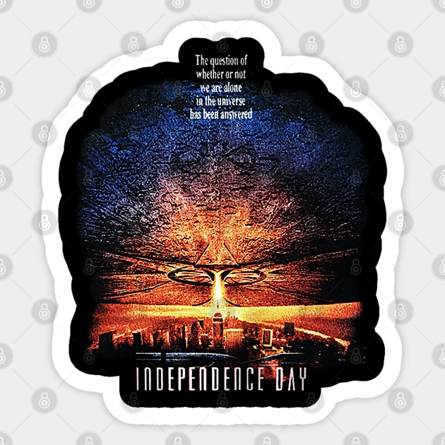 Independence Day - ID4 1996 Sticker by nicklower